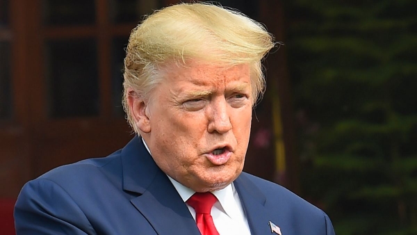 US Out of Iran Says Trump