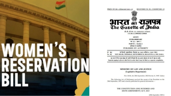 Women Reservation Act Notified