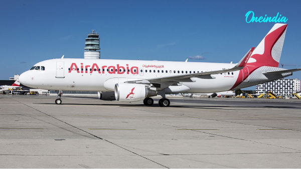 Air Arabia Flight At Chennai Airport