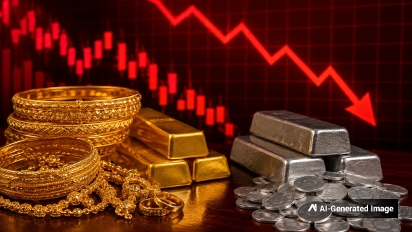Bangalore Gold Rate Today May 15 24-Carat Gold Prices Crash Sharply Silver Plunges 10 000 Per Kg