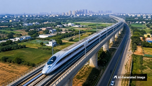 Bengaluru-Hyderabad Bullet Train Gets Nod 2 Hour Travel Set to Change Intercity Commute