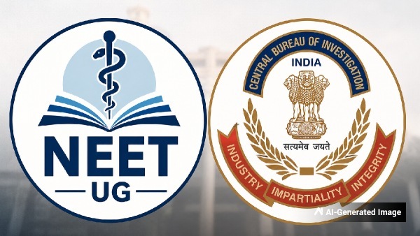 NEET and CBI Logos NEET and CBI Logos