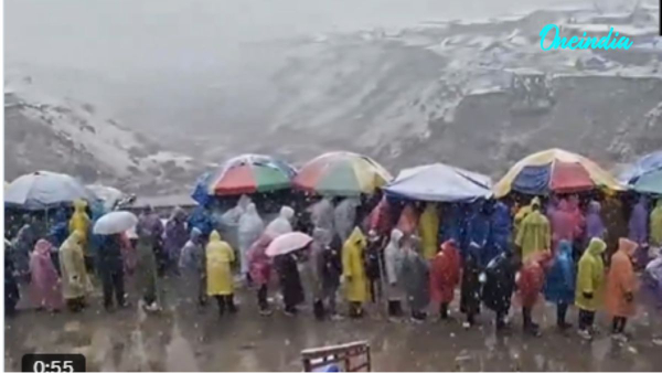 Kedarnath Snowfall