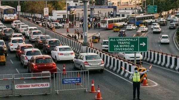 Hyderabad Traffic Restriction in PM Modi Visit