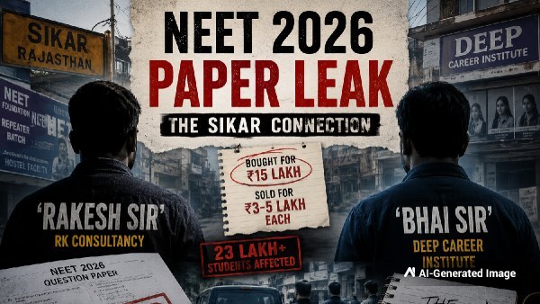 NEET 2026 Leak Story Sikar Connection