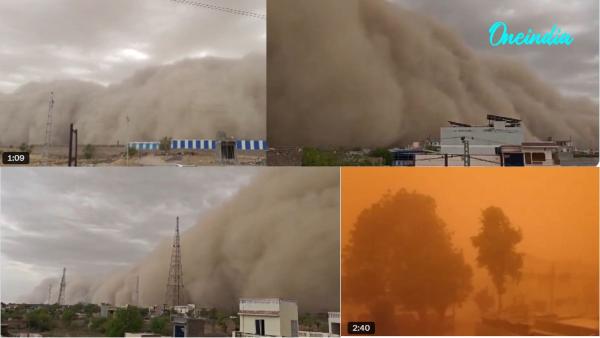 Sandstorm In Delhi