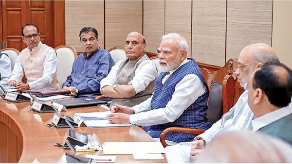 PM Modi Cabinet Meeting PM Modi Cabinet Meeting