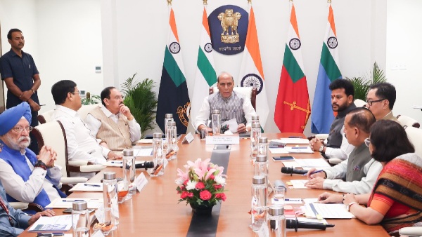 Rajnath Singh Holds High-Level Meeting on Fuel Essential Commodity Availability