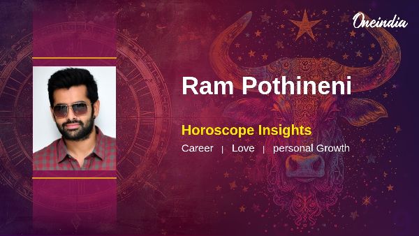 Ram Pothineni Taurus Horoscope Reveals Steady Growth Career Focus And Lasting Relationships