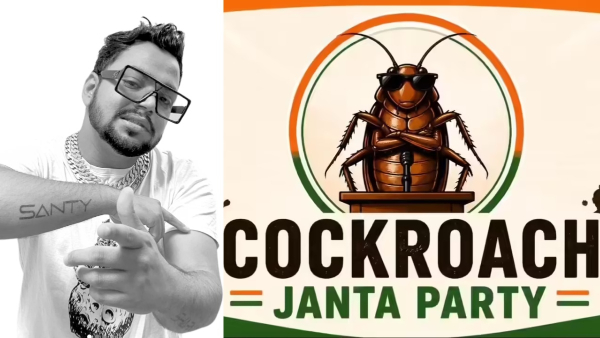Rapper Santy Sharma Calls Cockroach Janata Party Internet Drama Warns Against Online Manipulation