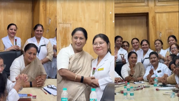 Delhi CM Rekha Gupta Visits LNJP Hospital Delhi CM Rekha Gupta Visits LNJP Hospital