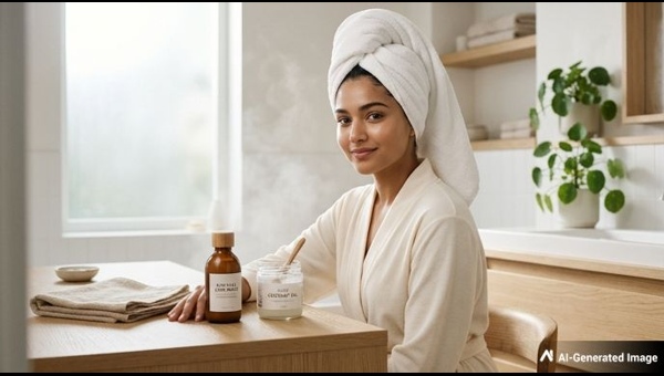 Natural salon like hair at home