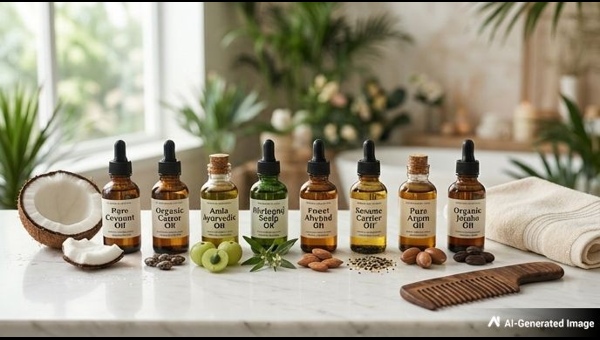 Hair Oils for Growth and Thickness