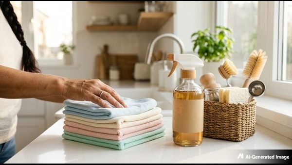 Greener Cleaning Reduce Waste at Home