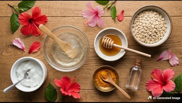 Natural ingredients for skin and hair care