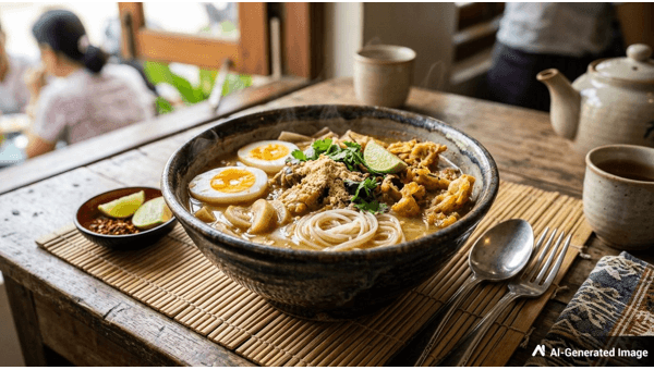 Mohinga Burmese Fish Noodle Soup Recipe