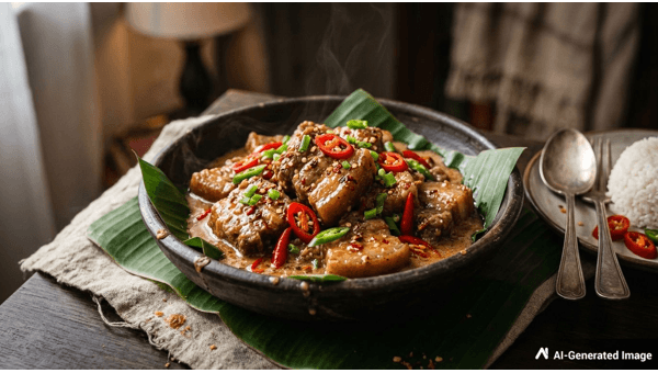 Bicol Express Pork in Coconut Milk and Chili Bicol Express Pork in Coconut Milk and Chili