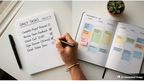 Daily vs Weekly Planning Right Approach