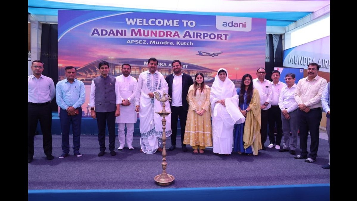 Adani Mundra Airport Launches Scheduled Flights To Boost Kutch Connectivity Adani Mundra Airport Launches Scheduled Flights To Boost Kutch Connectivity
