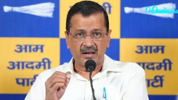 Arvind Kejriwal attending a devotional event in Amritsar