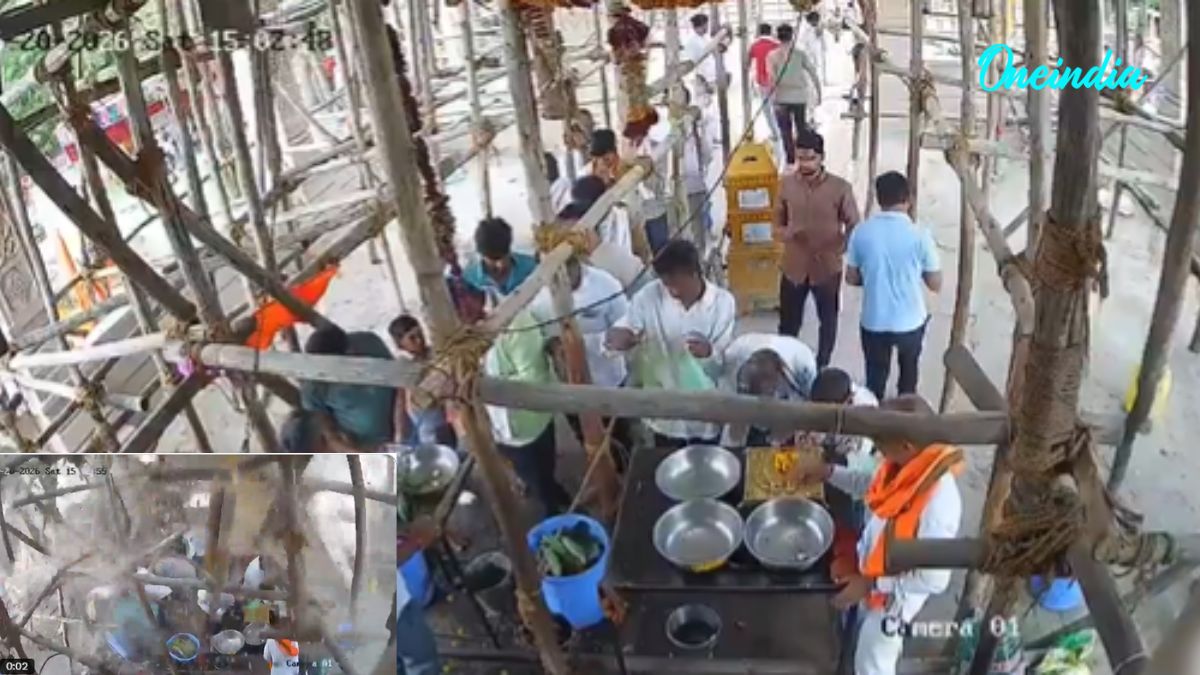 Parbhani Temple Tragedy: 3 Feared Dead, Dozens Trapped After Sabha Mandap Roof Collapse