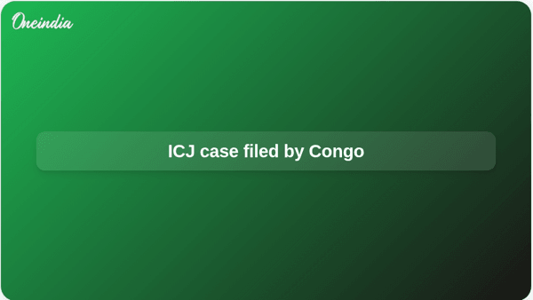 ICJ case filed by Congo
