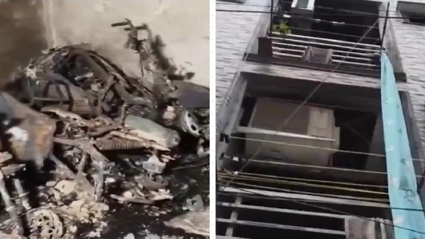 Delhi Tughlakabad Fire Incident Delhi Tughlakabad Fire Incident