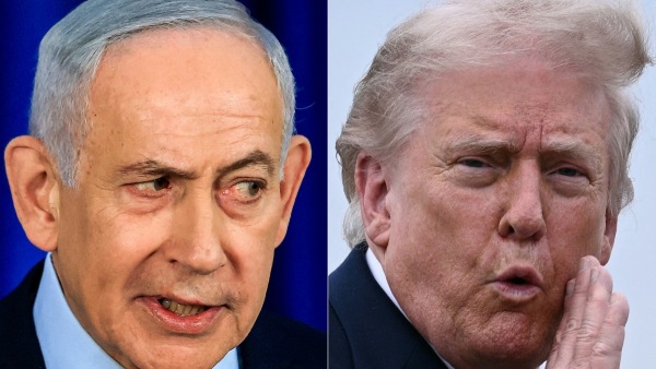 Donald Trump-Netanyahu on Iran Peace Deal Credit - AFP Donald Trump-Netanyahu on Iran Peace Deal Credit - AFP