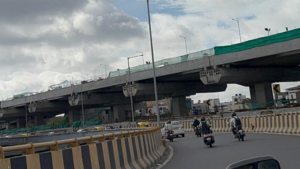 JP Nagar Double-Decker Flyover Exit Reworked 11th A Main Road Made One-Way Now JP Nagar Double-Decker Flyover Exit Reworked 11th A Main Road Made One-Way Now