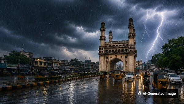 Hyderabad Weather Rain Likely today Hyderabad Weather Rain Likely today