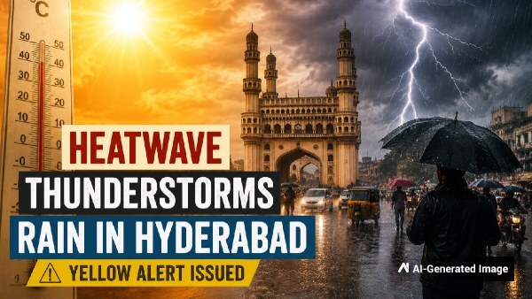 Hyderabad Yellow Alert Issued Hyderabad Yellow Alert Issued