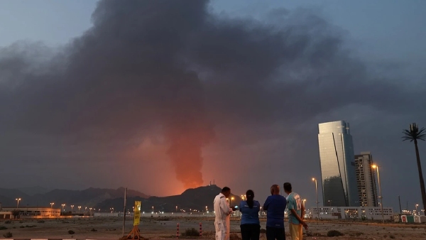 Iran Strikes Bahrain Kuwait