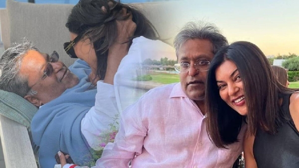 Lalit Modi and Sushmita Sen