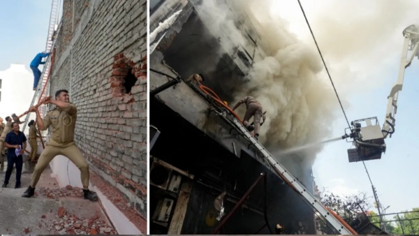 Lucknow Coaching Fire Tragedy Lucknow Coaching Fire Tragedy