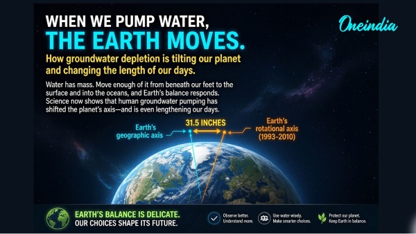 How Groundwater Depletion Is Nudging the Planet How Groundwater Depletion Is Nudging the Planet