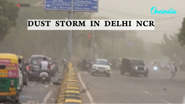 Dust Storm Hits Delhi NCR Dust Storm Hits Delhi NCR