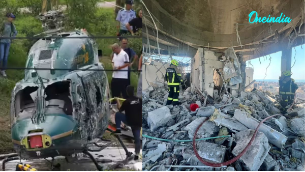 Helicopter crash