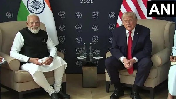 PM Modi and Trump at G7 Summit PM Modi and Trump at G7 Summit