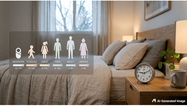 Ideal Sleep Hours by Age