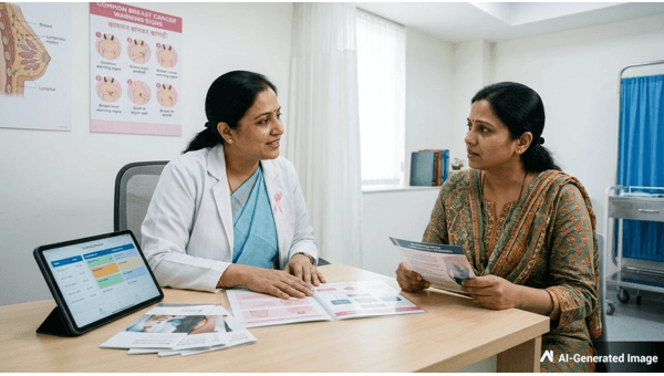 Breast cancer awareness in India Breast cancer awareness in India