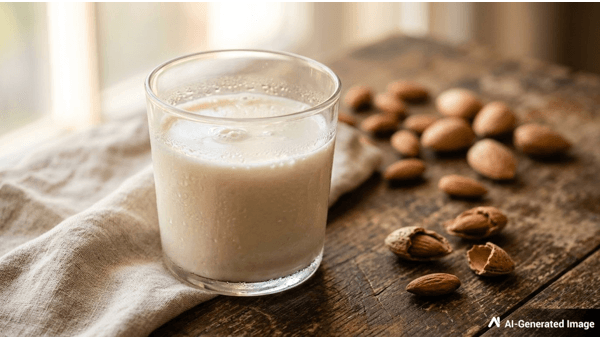 Almond Milk Simple Homemade Dairy Substitute Almond Milk Simple Homemade Dairy Substitute