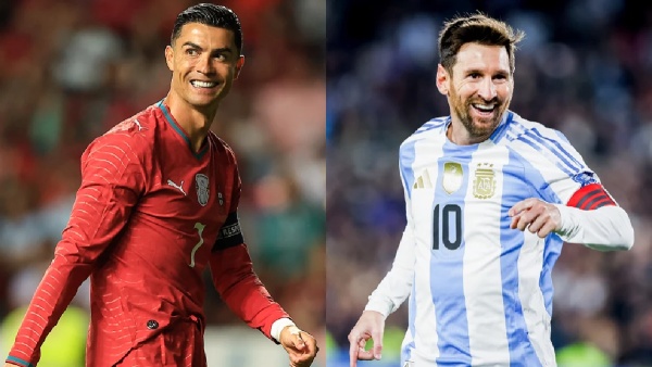 Ronaldo and Messi
