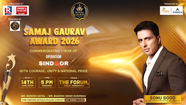 Sonu Sood Honors Gujarat s Changemakers at Grand Event Sonu Sood Honors Gujarat s Changemakers at Grand Event
