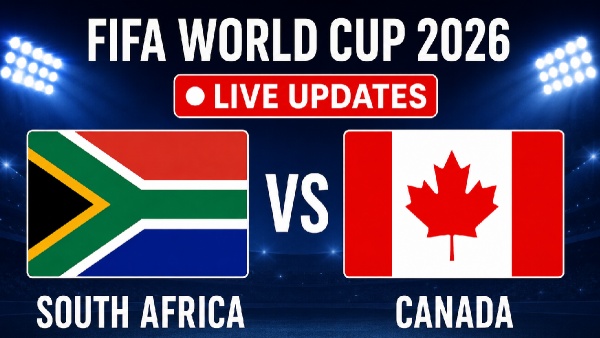 South Africa vs Canada FIFA World Cup 2026