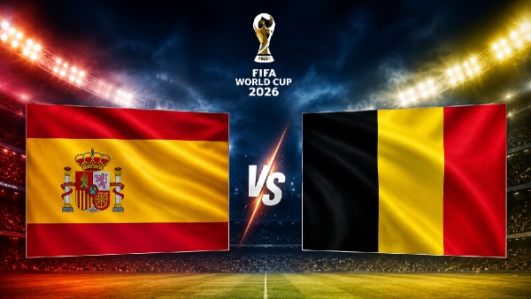 Spain vs Belgium FIFA World Cup 2026 Spain vs Belgium FIFA World Cup 2026