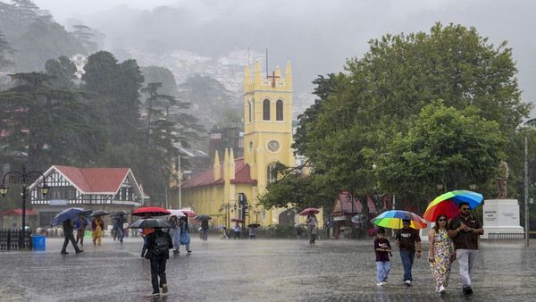 Heavy rain warning in Himachal Pradesh districts Heavy rain warning in Himachal Pradesh districts