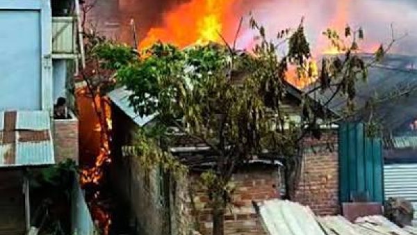 Manipur Violence Kuku Village Manipur Violence Kuku Village