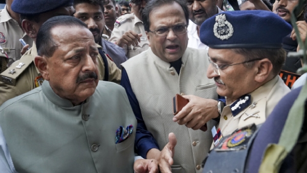 MoS Jitendra Singh on protest MoS Jitendra Singh on protest