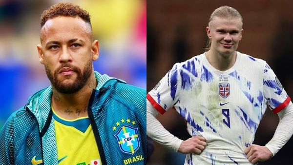 Brazil facing Norway in FIFA World Cup match