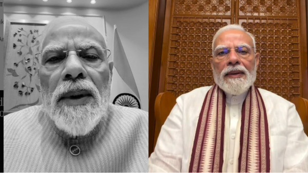 PM Modi Returns With Another Late-Night Selfie Video PM Modi Returns With Another Late-Night Selfie Video